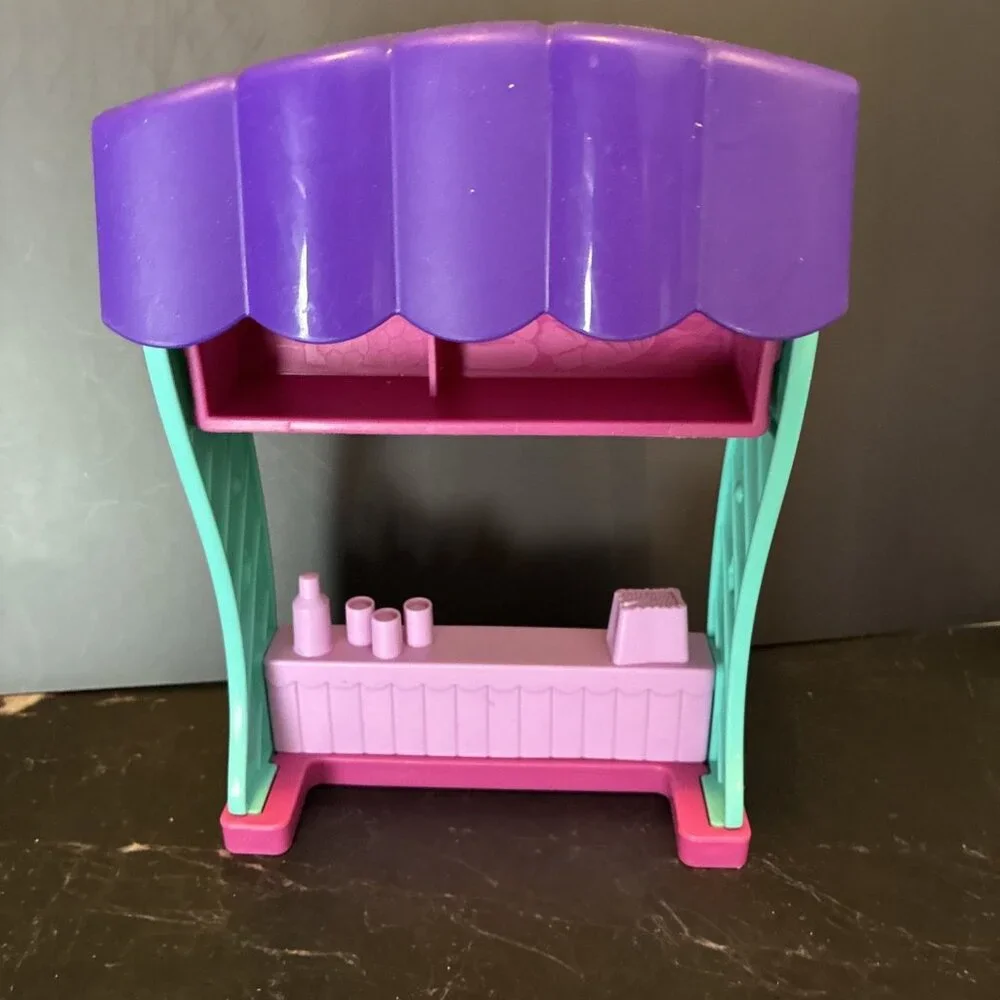 Kids Lemonade Stand Toy Pretend Play Food Drink Stand Summer Mini Playset